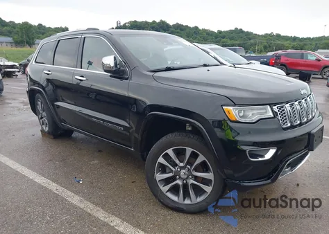 2017 Jeep Grand Cherokee Overland z USA, uszkodzony, nr VIN 1C4RJFCG5HC904470